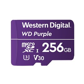 Western Digital WDD256G1P0A Purple microSDXC 256GB U3 V30 100MB Surveillance