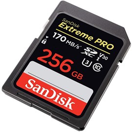 SanDisk SDSDXXY-256G-GN4IN Extreme Pro 256GB SDXC UHS-I U3 V30 Bellek Kartı 170/90Mb