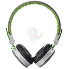 Trust 20080 Urban Revolt Fyber Mikrofonlu Kulaküstü Kulaklık - Gri/Yeşil